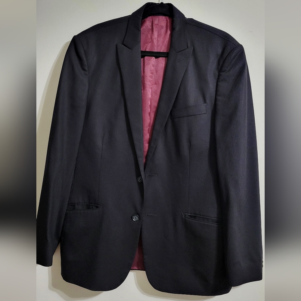 Express black pinstripe blazer